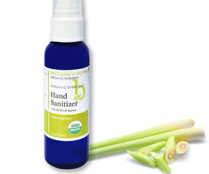 Brittanie's Thyme - Organic Hand Sanitizer - Lemongrass - 2 Oz. - RubertOrganics
