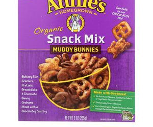 Annie's Homegrown Organic Snack Mix - Muddy Bunnies - Case Of 12 - 9 Oz. - RubertOrganics