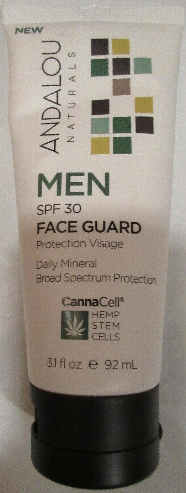 Andalou Naturals Face Guard - Daily Mineral Broad Spectrum Protection - 3.1 Fl Oz. - RubertOrganics