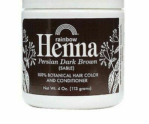 Light Mountain Hair Color - Color The Gray! Dark Brown - Case Of 1 - 7 Oz. - RubertOrganics