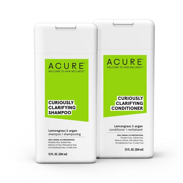Acure Shampoo - Curiously Clarifyng - 12 Fl Oz - RubertOrganics